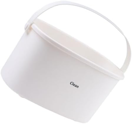 MAGICLULU Compact Portable Shower Basket for Bathroom Kitchen Use