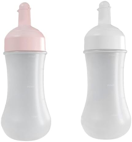 Zerodeko 2-Piece Condiment Squeeze Bottles - Compact Kitchen Storage Solution
