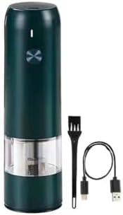 Rechargeable Black Pepper Grinder Kitchen Tool Electric Grey