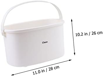 MAGICLULU Compact Portable Shower Basket for Bathroom Kitchen Use