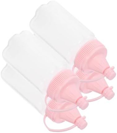 4-Pack Squeezable Condiment Bottles