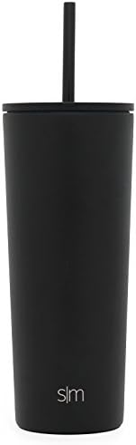 Simple Modern Insulated Tumbler 24oz Midnight Black 1