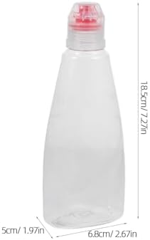 4pcs Honey Bottles Mini Plastic Squeeze Bottles with Flip Lids 1