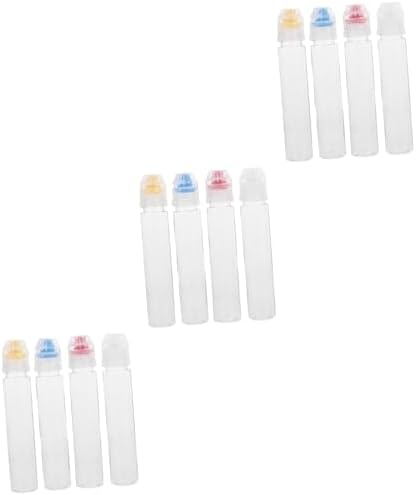 Pack of 12 Squeeze Condiment Bottles