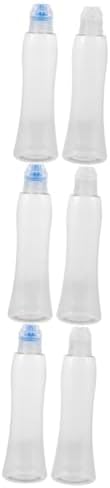 12 Pcs Refillable Condiment Squeeze Bottles with Leakproof Cap