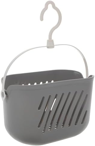 Hanging Shower Basket with Hook Handle for Home and Kitchen