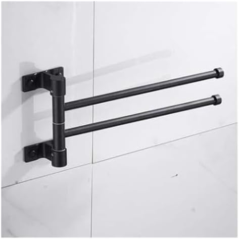 Folding Rotating Towel Rack with 3 Rails