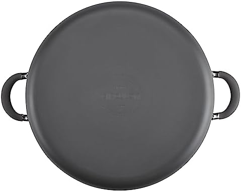 Circulon 83908 Radiance Hard Anodized Stock Pot 75 Quart Gray