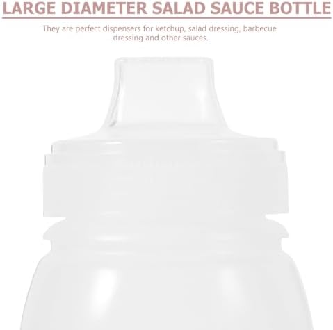 Kichvoe 6-Piece Condiment Squeeze Bottles