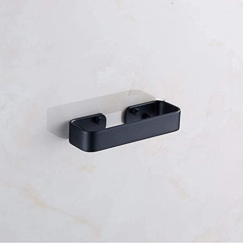 Stylish Aluminum Towel Rack 50cm Black
