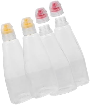 CIYODO - 3 Sets Travel-Sized Condiment Squeeze Bottles