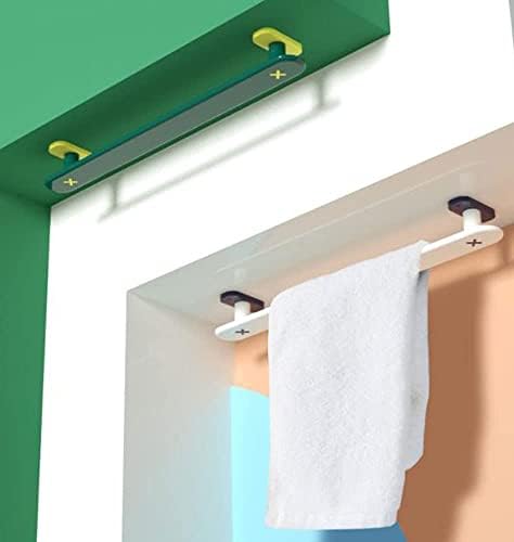 Simple and Creative Towel Rack Wall-Mounted Bathroom Towel Holder