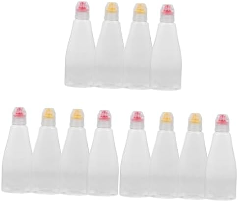 CIYODO - 3 Sets Travel-Sized Condiment Squeeze Bottles