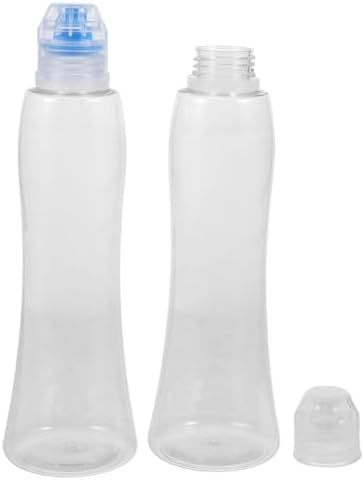 SOLUSTRE4PCS PET Honey Dispenser Squeeze Bottles Leakproof Practise