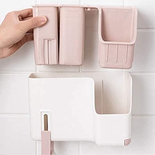 Rutavm Creative Kitchen Knife Storage Holder Dual-Purpose Pink