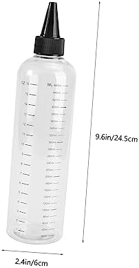 LIFKOME 8 Piece PET Hair Dye Squeeze Bottle Set