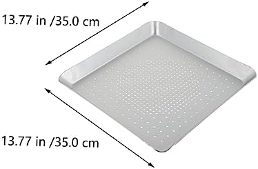 Multi-Purpose Stainless Steel Baking and Grilling Plate