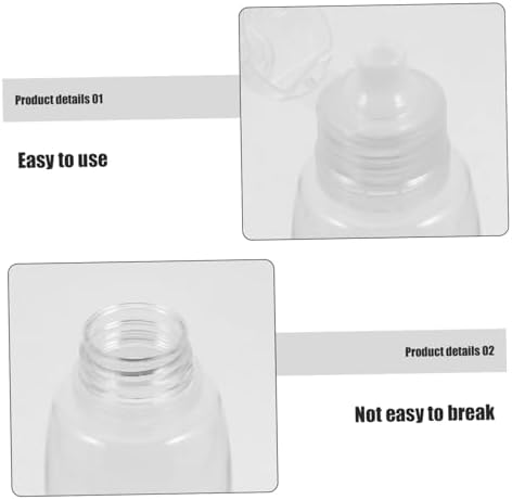 Sleek 4-Pack Condiment Squeeze Containers
