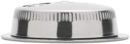 Jarware Stainless Steel Spice Shaker Lid Easy to Use Durable