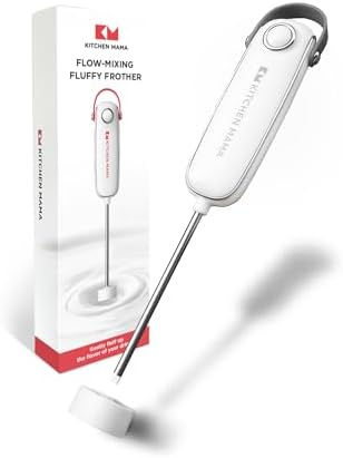 Kitchen Mama Silkwhisk Electric Milk Frother Handheld