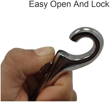 Stainless Steel Spring Hook Set for Camping and Hiking