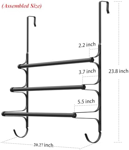 Over-the-Door Towel Rack