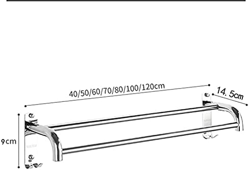Stainless Steel Towel Bar Durable and Space-Saving for Small Spaces