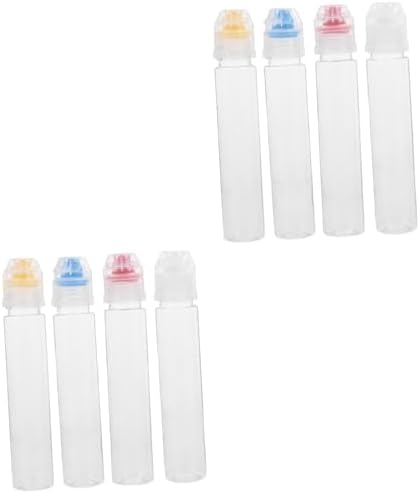 8 Pcs Mini Squeeze Condiment Bottles