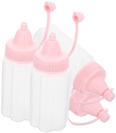 Reusable Squeeze Bottle Set for Condiment Storage