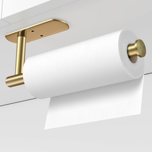 VAEHOLD Self Adhesive Paper Towel Holder Gold