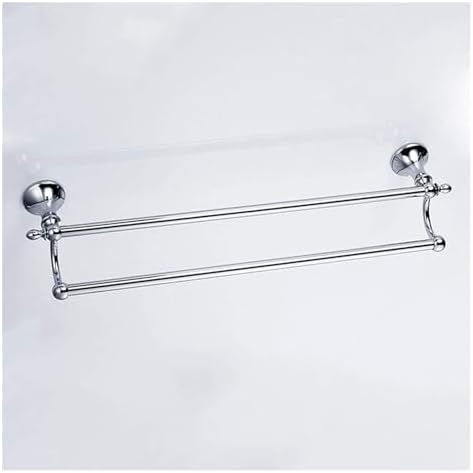 TiStm Double Towel Holder Stainless Steel Wall-Mounted Towel Rack