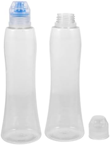 MUCKLILY - Compact Honey Dispenser Set 380g Smooth Squeeze Leakproof Cap