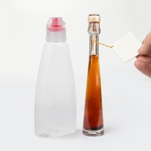 4pcs Honey Bottles Mini Plastic Squeeze Bottles with Flip Lids 1