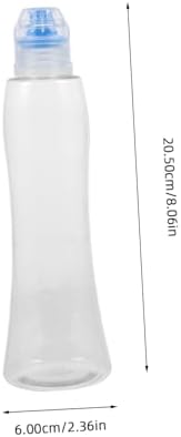 Sleek 4-Pack Condiment Squeeze Containers
