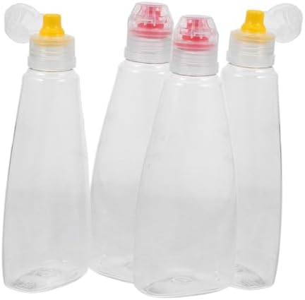 Gatuida 12 Pcs Mini Condiment Squeeze Bottles