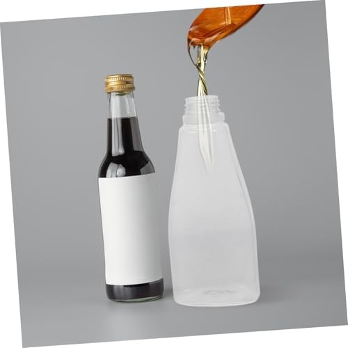 400g Honey Squeeze Bottles Set - Compact Leakproof Multi-Purpose