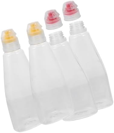 Gatuida 12 Pcs Mini Condiment Squeeze Bottles