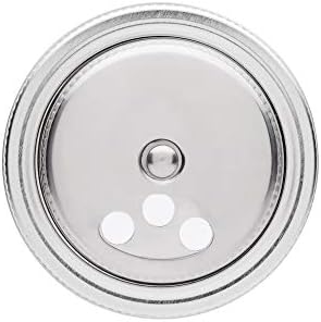 Jarware Stainless Steel Spice Shaker Lid Easy to Use Durable