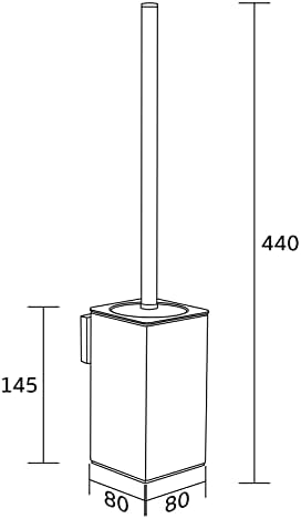 Sturdy BVL Toilet Brush for Easy Hygiene