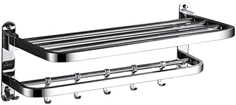 AnnBka 50cm Towel Shelf - Practical Bathroom Organizer