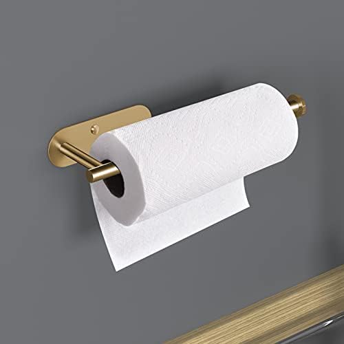VAEHOLD Self Adhesive Paper Towel Holder Gold