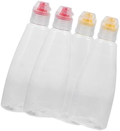 Gatuida 12 Pcs Mini Condiment Squeeze Bottles