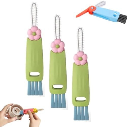 Kerrtoa 3-in-1 Cup Lid Cleaning Brush Set