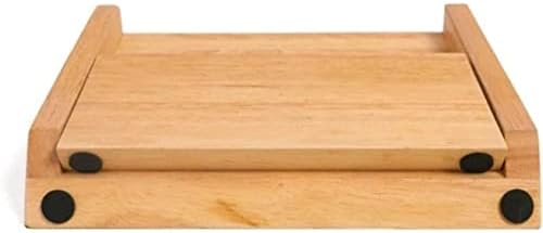 ZAEGO Kitchen Knife Holder Magnetic Rubber Wood Block