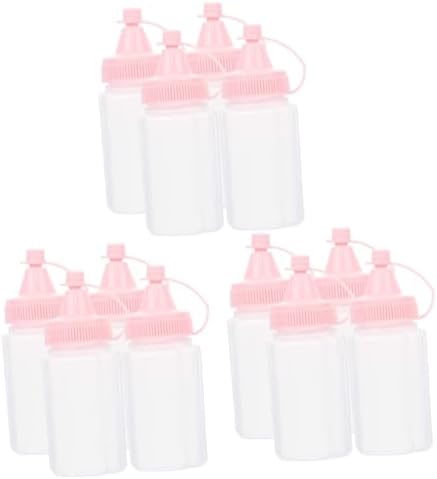 12 Mini Condiment Bottles Set for Easy Storage Use