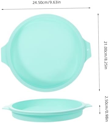 BIUDECO Red Enamel Bakeware Set for Chocolate Cake and Pies
