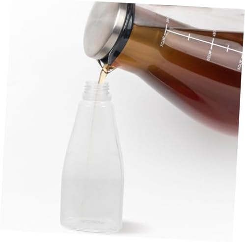 3-Pack Reusable Condiment Squeeze Bottles