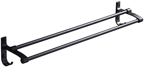 TiStm Solid Aluminum Double Towel Bar for Bathroom