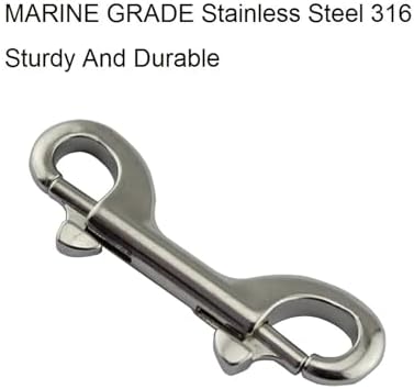 Stainless Steel Spring Hook Set for Camping and Hiking