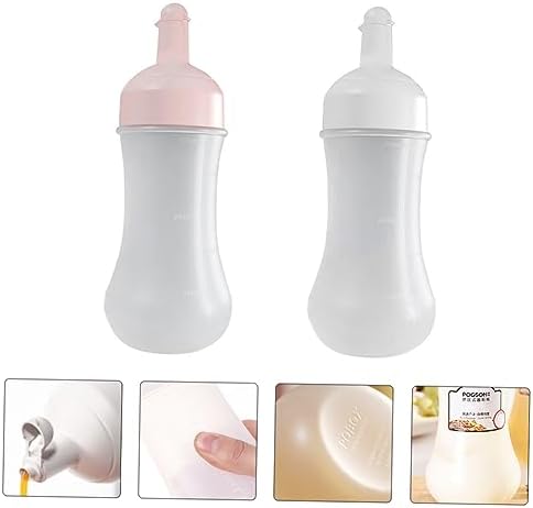 Durable Kitchen Squeeze Bottles - 350ml for Condiments Ketchup and Dressings